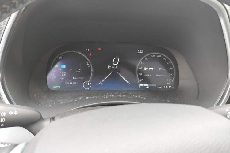 Used Toyota Crown Kluger 2021 2.5L HEV Four-Wheel Drive Premium Edition Instrument Cluster
