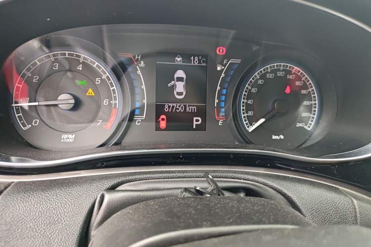 Used Fiat Ottimo 2014 1.4T Automatic Luxury Edition Odometer Close Up