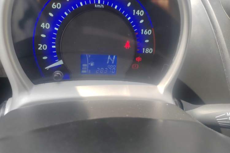 Used BYD F0 2015 1.0L AMT XuanKu Model Odometer Close Up
