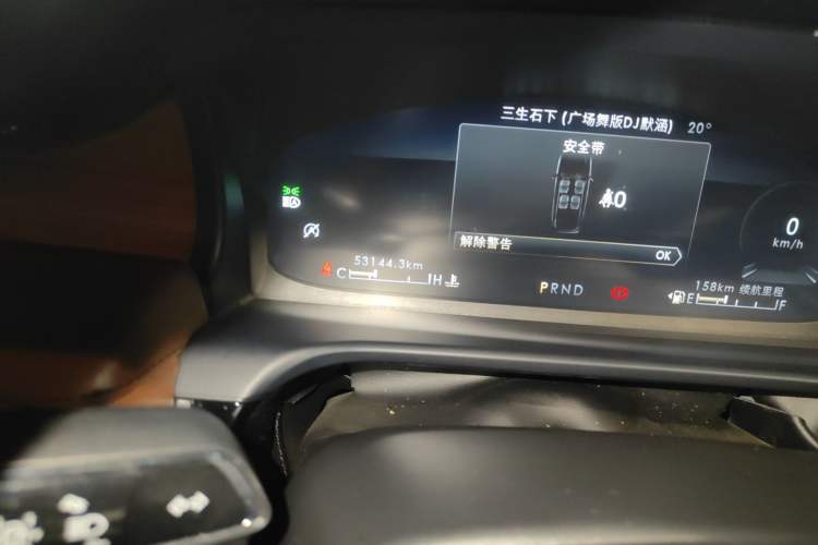 Used Lincoln Aviator 2022 3.0T V6 Four-Wheel Drive Luxury Edition Odometer Close Up