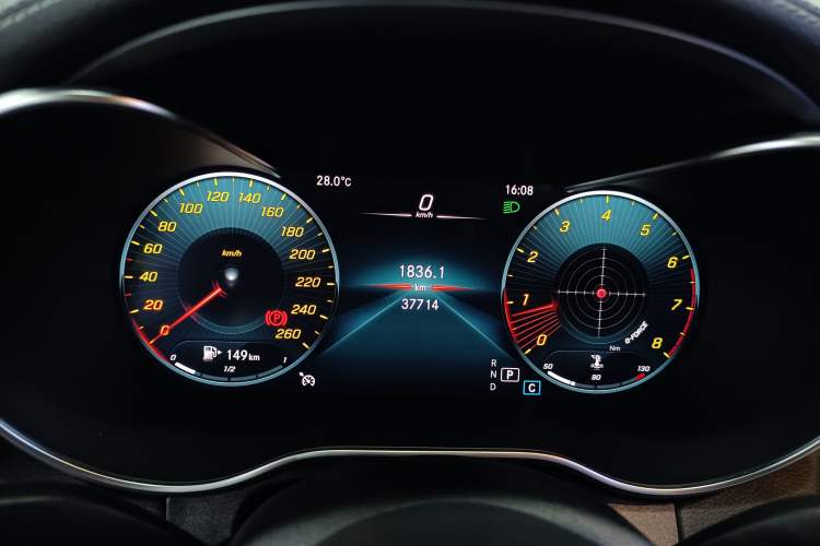 Used Mercedes-Benz C-Class 2021 C 200 L Fashion Edition Sport Version Instrument Cluster