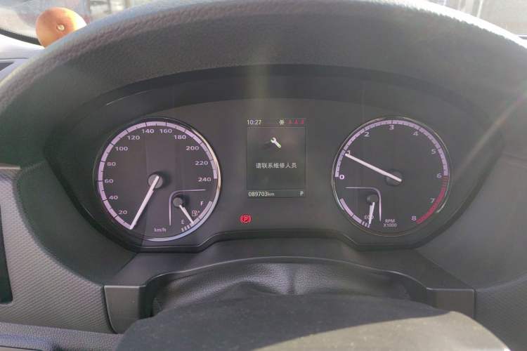 Used Qoros 5 2016 1.6T Automatic Luxury Model Instrument Cluster