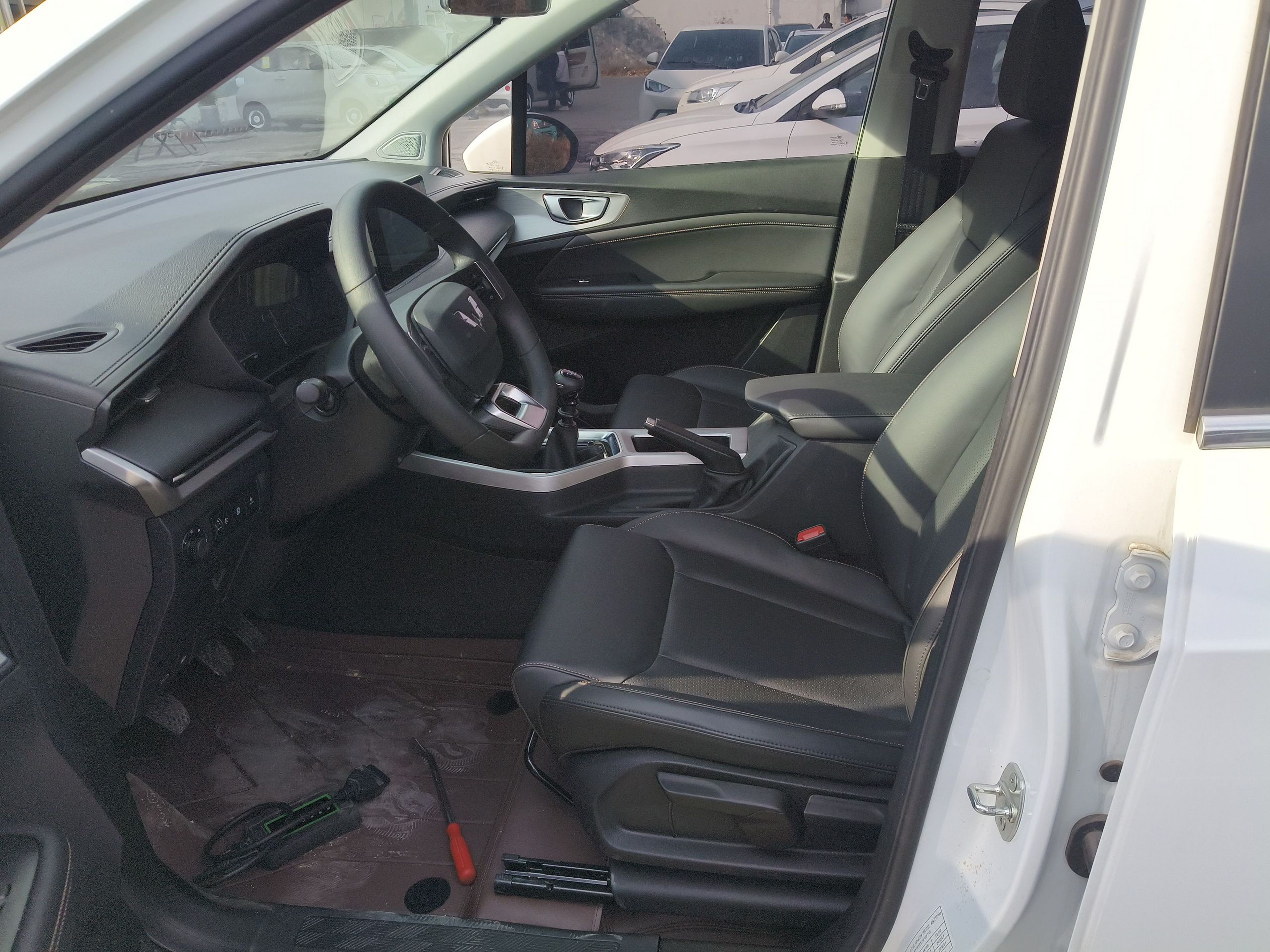Avant de la voiture