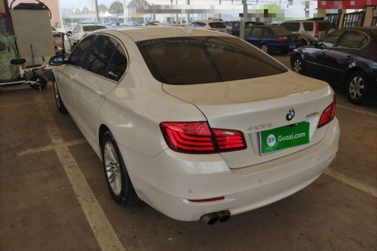 Used BMW 5 Series 2014 525Li Leading Model Rear Left 45 Deg