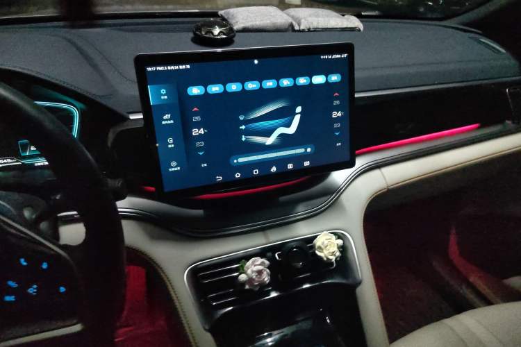 Used BYD Song PLUS New Energy 2021 DM-i 110KM Flagship PLUS Audio And AC Panel