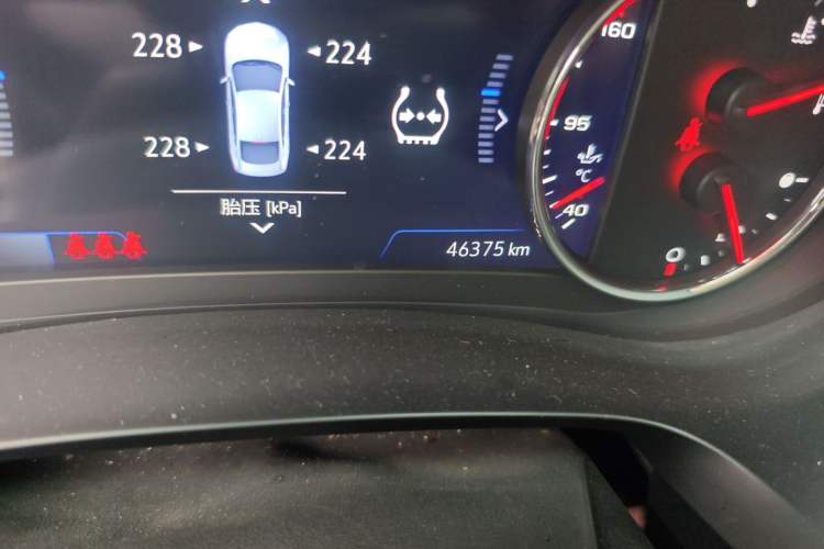 Used Chevrolet Malibu XL 2021 Redline 550T Automatic RuiLian Edition Odometer Close Up