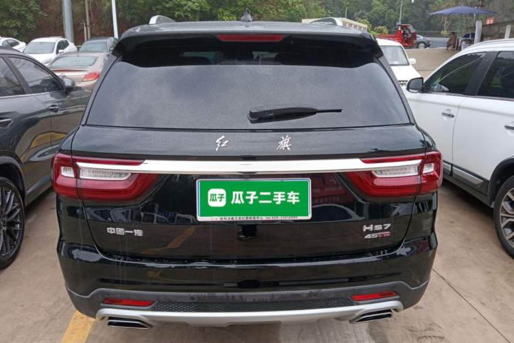 Used Hongqi HS7 2022 2.0T DCT Two-Wheel Drive Smart Connect Flagship Edition Seven Seats Rear