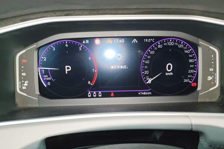 Used Volkswagen Tayron 2023 Revised Version 380TSI All-Wheel Drive R-Line High-Energy Edition Instrument Cluster