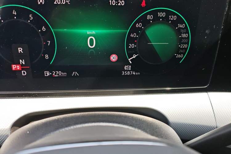 Used Volkswagen Lamando 2022 Lavida L 280TSI DSG Cool & Spicy Edition Odometer Close Up