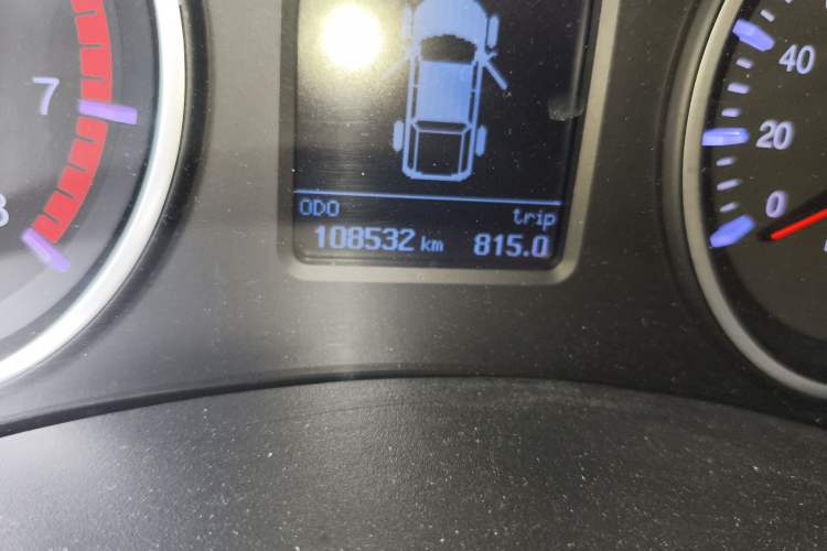 Used Great Wall Wingle 7 2019 2.0T Gasoline Two-Wheel-Drive Elite Version China VI Standard Small Double Cabin GW4C20B Odometer Close Up