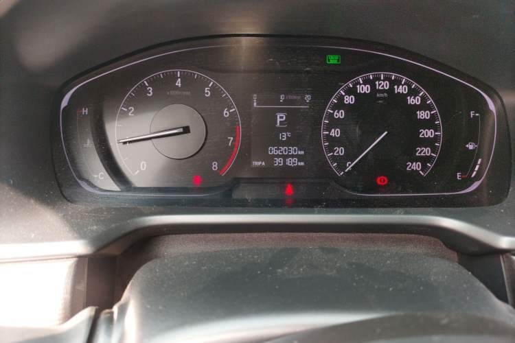 Used Honda Accord 2018 260TURBO Elite Edition China VI Odometer Close Up