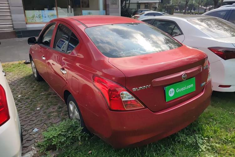 Used Nissan Sunny 2011 1.5XE CVT Comfort Edition Rear Left 45 Deg
