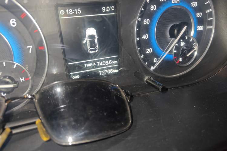 Used Dongfeng Fengon S560 2018 1.8L Manual Comfort 7-Seater Odometer Close Up