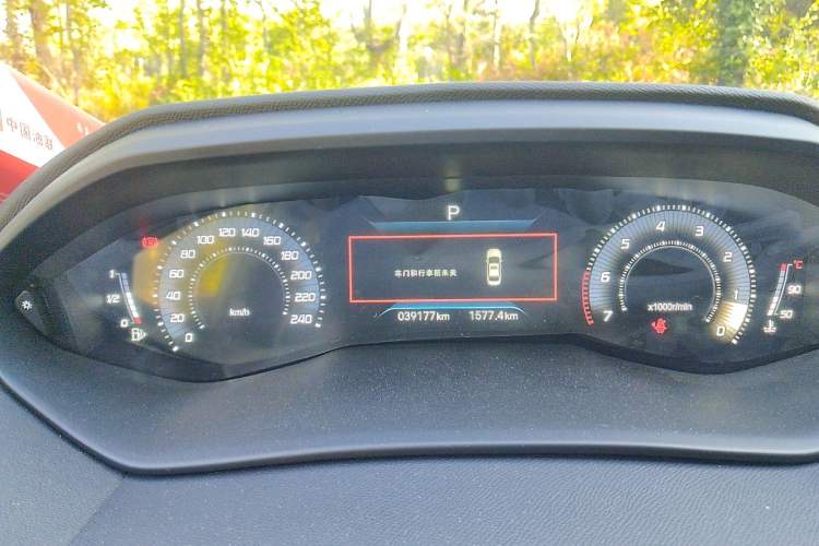 Used Peugeot 408 2022 1.6T Light-Chasing Edition Instrument Cluster