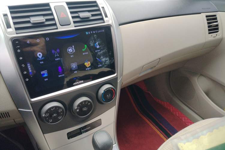 Used Toyota Corolla 2011 1.6L Automatic GL Audio And AC Panel