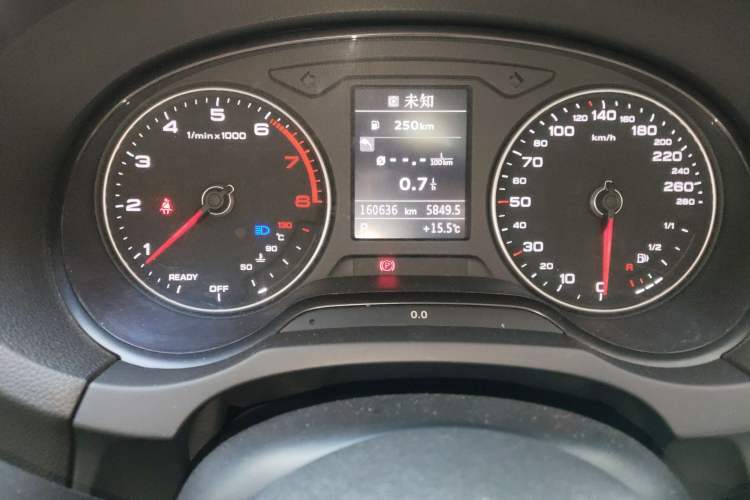 Used Audi A3 2018 30th Anniversary Edition Limousine 35 TFSI Fashion Model Odometer Close Up