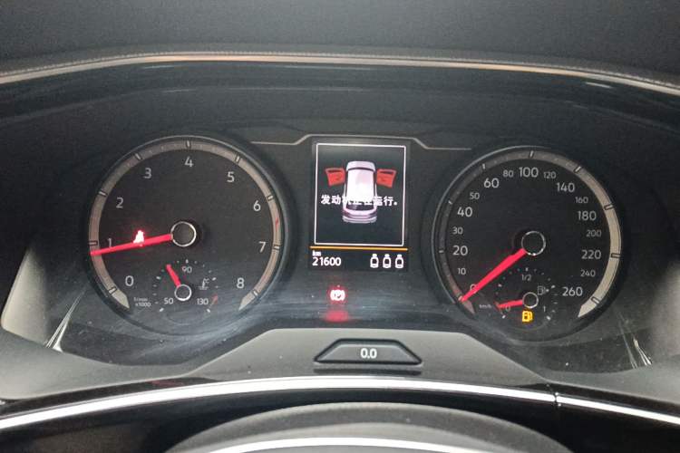 Used Volkswagen Tayron 2020 330TSI Two-Wheel Drive Luxury Smart Connectivity Version Instrument Cluster