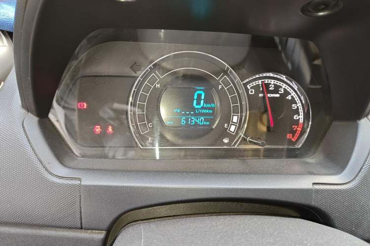 Used Great Wall M4 2012 1.5L Manual Comfort Version Odometer Close Up