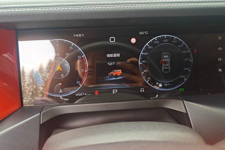 Used Tank 300 2021 Off-Road Edition 2.0T Challenger Instrument Cluster