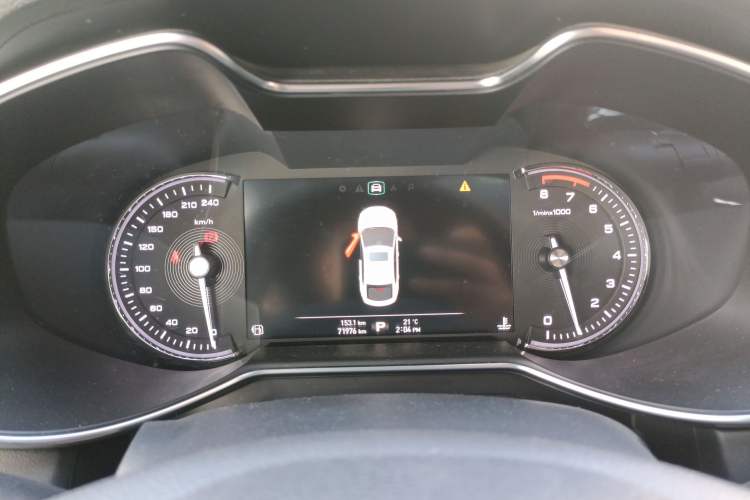 Used MG 6 2017 20T Automatic Luxury Smart Connect Version China V Standard Instrument Cluster