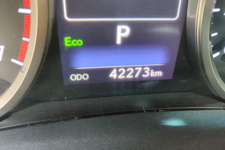 Used Lexus NX 2018 300 Front-Drive Freeline Edition Odometer Close Up