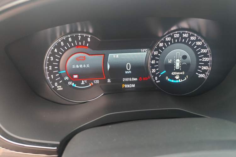 Used Ford Taurus 2019 EcoBoost 245 Premium Edition Odometer Close Up
