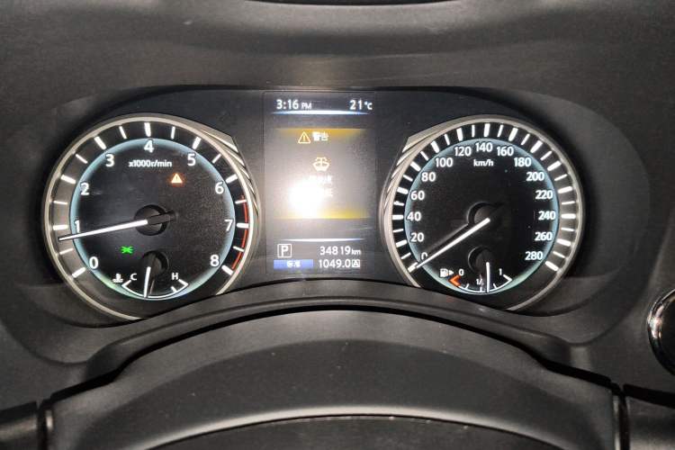 Used Infiniti Q50L 2019 2.0T 30th Anniversary Limited Edition Instrument Cluster