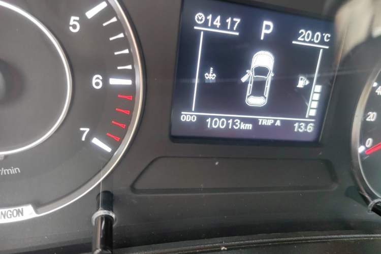 Used Dongfeng Fengon 500 2022 1.5L CVT Enjoyment Version Odometer Close Up