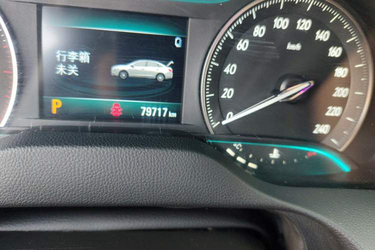 Used Buick GT 2021 Revised Version Flagship 1.5L Automatic Elite Edition Odometer Close Up