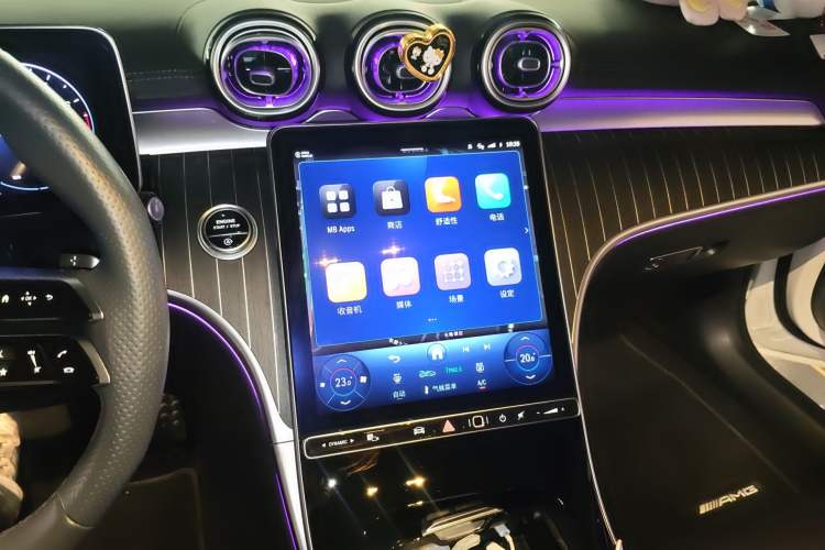 Used Mercedes-Benz CLE 2024 CLE 300 4MATIC Dynamic Coupe Audio And AC Panel