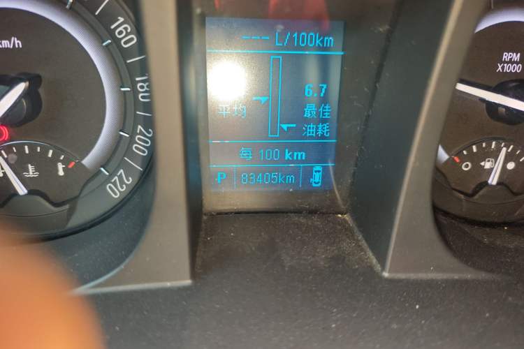 Used Buick GL8 2018 28T Luxury Model China VI Standard Odometer Close Up