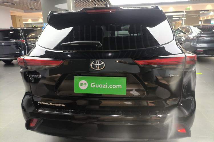 Used Toyota Highlander 2024 2.5L Smart Electric Hybrid Dual-Motor Two-Wheel-Drive Elite Edition 5 Seats Rear