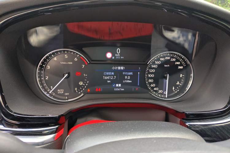 Used Cadillac XT6 2020 28T Six-Seater Luxury Version Instrument Cluster