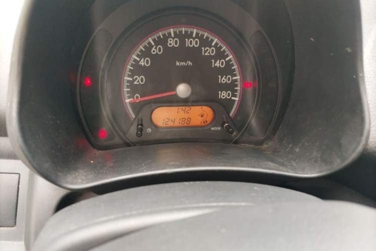 Used Suzuki Alto 2009 1.0L Manual Comfort Edition Odometer Close Up