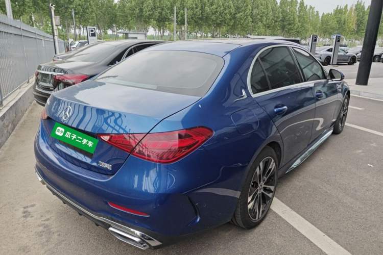 Used Mercedes-Benz C-Class New Energy 2023 C 350 eL Rear Right 45 Deg