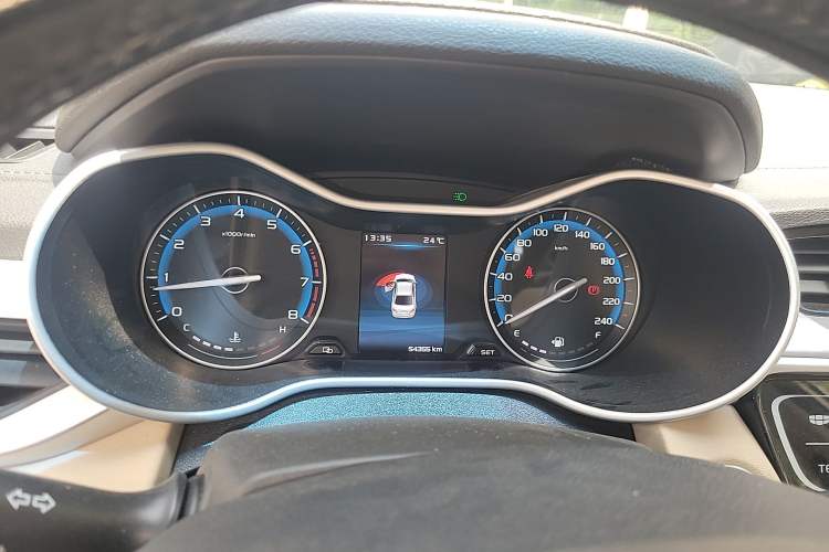 Used Geely Auto Emgrand 2018 1.5L Manual Luxury Model Instrument Cluster