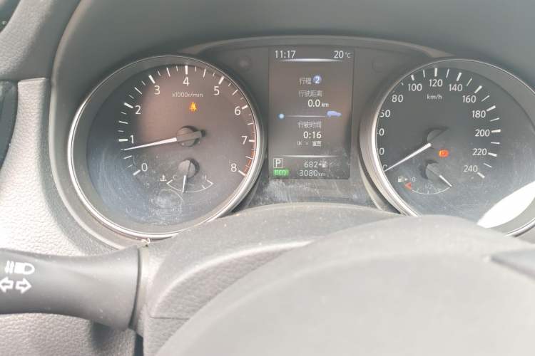 Used Nissan Qashqai 2025 Honor 2.0L CVT XV+ Leading Edition Odometer Close Up