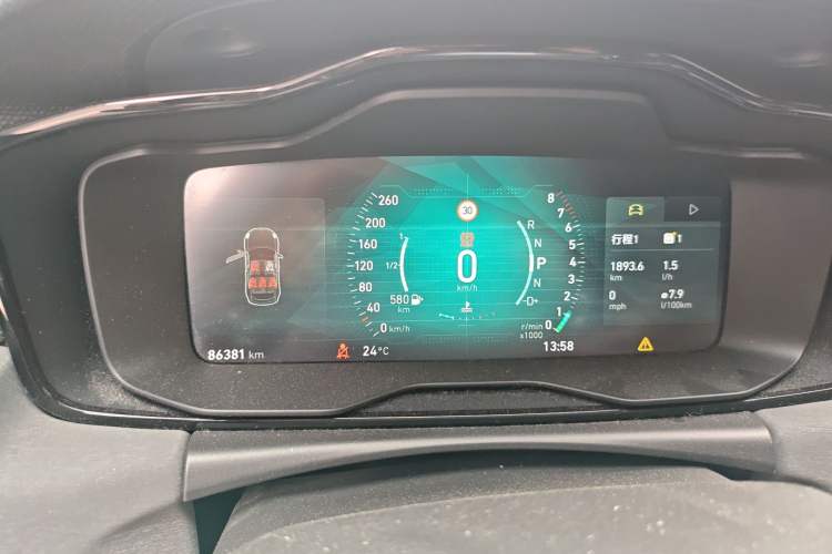 Used Lynk & Co 02 2018 1.5T DCT Two-Wheel Drive Pro Version China V Emission Standard Instrument Cluster