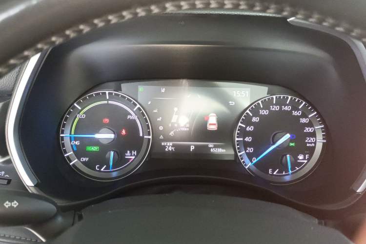 Used Toyota Highlander 2022 Dual-Engine 2.5L Two-Wheel Drive Prestige Edition 7-Seater Instrument Cluster