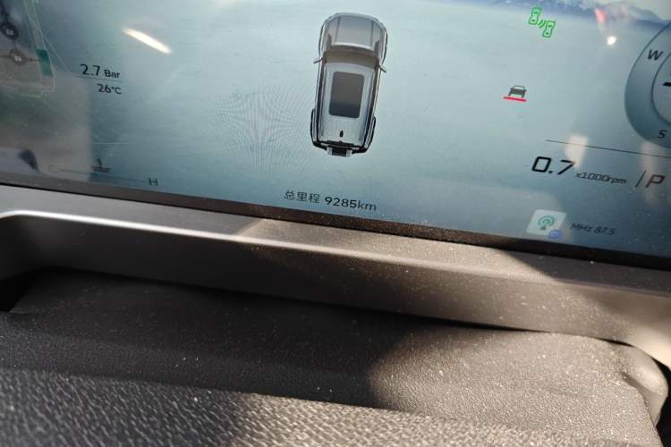 Used JETOUR Traveler 2023 2.0T All-Wheel-Drive CrossPRO Odometer Close Up