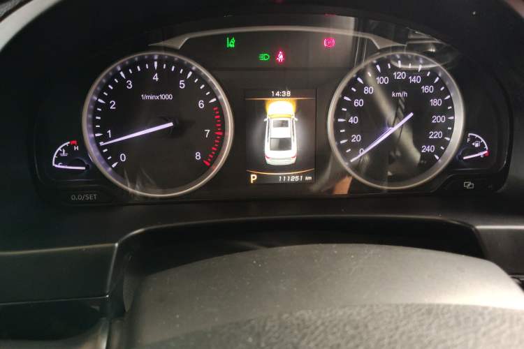 Used Geely Auto Emgrand GT 2015 1.8T Flagship Model Instrument Cluster