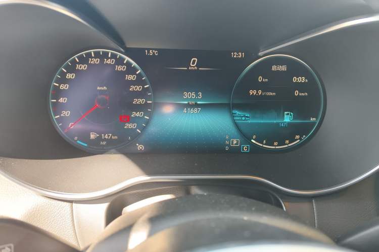 Used Mercedes-Benz GLC 2022 Facelifted GLC 260 L 4MATIC Dynamic Edition Instrument Cluster