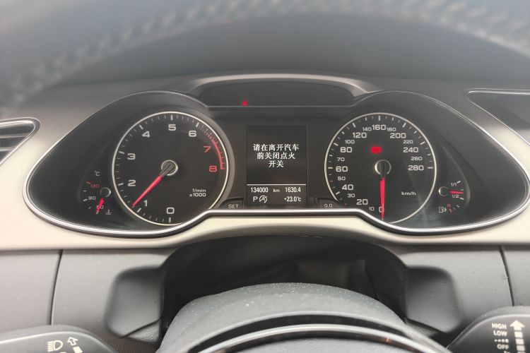 Used Audi A4L 2016 35 TFSI Collection Edition S line Luxury Model Odometer Close Up