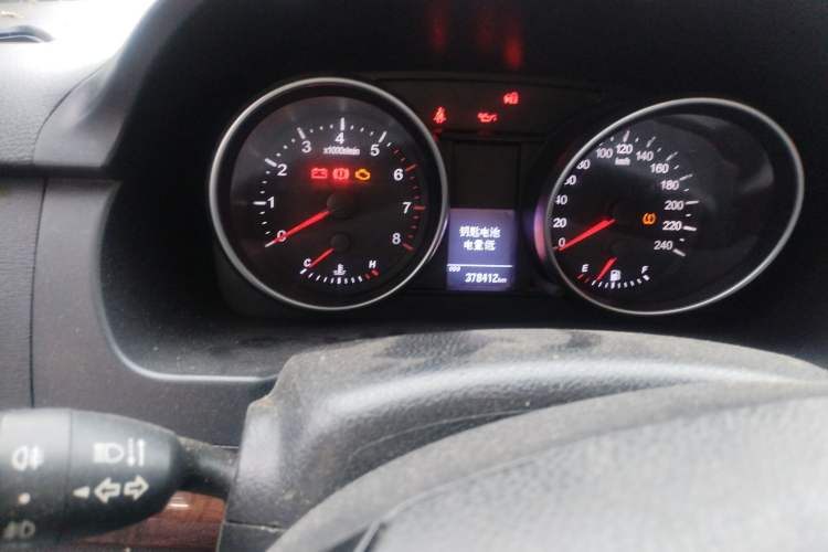 Used Haval H6 2014 Sport Version 1.5T Manual Two-Wheel Drive Elite Edition Odometer Close Up