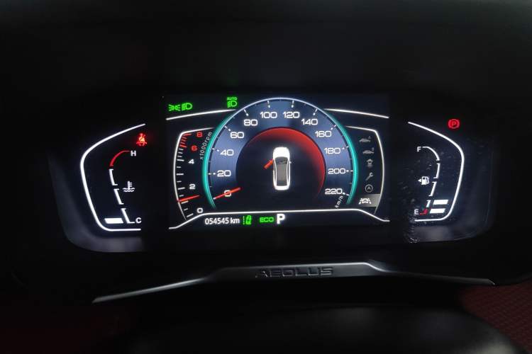 Used Dongfeng Aeolus Yixuan 2021 230T Automatic Dream-Chasing Rider Edition Instrument Cluster