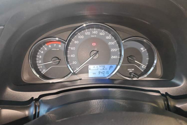 Used Toyota Levin 2017 Revised 185T CVT Elite Edition China V Standard Instrument Cluster