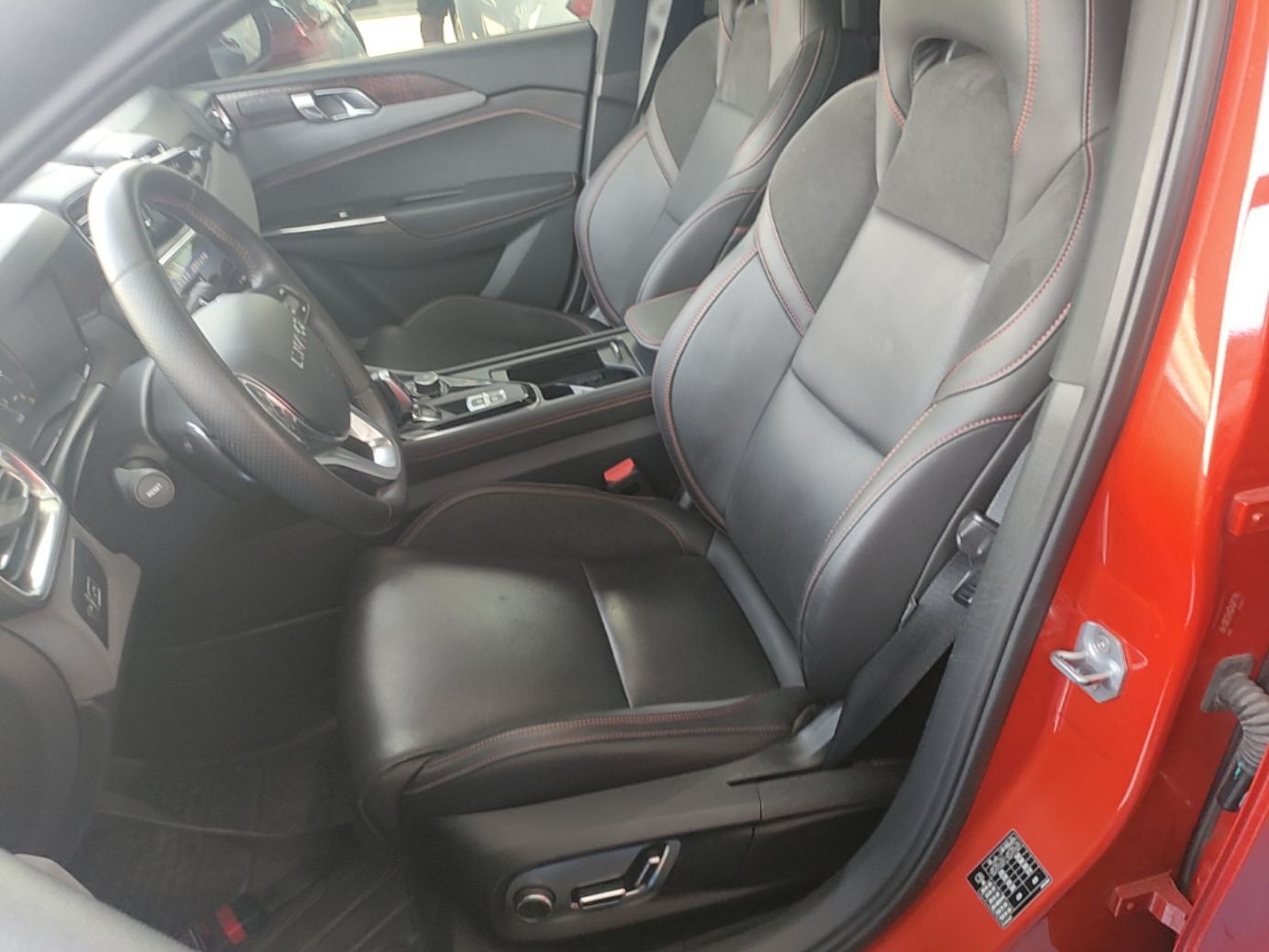 Avant de la voiture