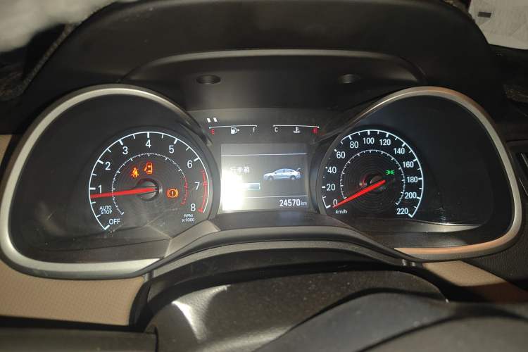 Used Chevrolet Monza 2022 320 Automatic Enjoyment Sunroof Version Instrument Cluster