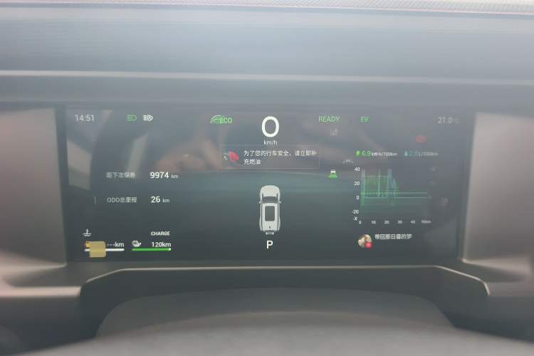 Used JETOUR Shanhai Traveler C-DM 2024 C-DM 129KM Linye Edition Instrument Cluster