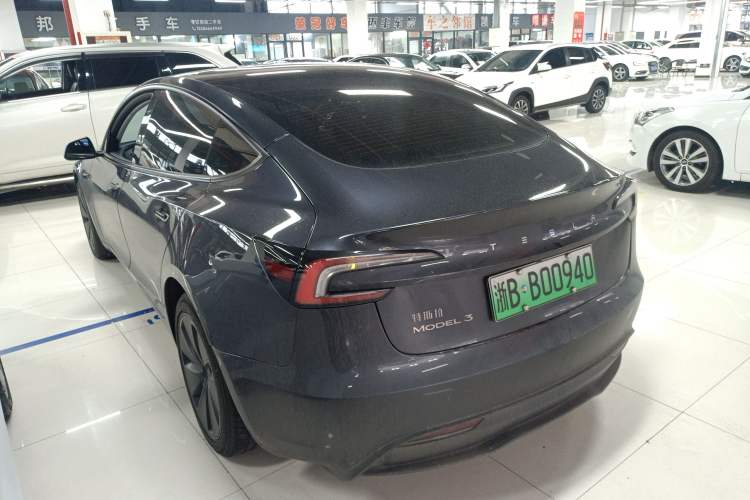 Used Tesla Model 3 2025 Rear-Wheel-Drive Version Rear Left 45 Deg